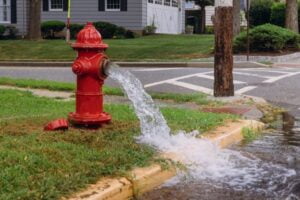 annual hydrant flushing program